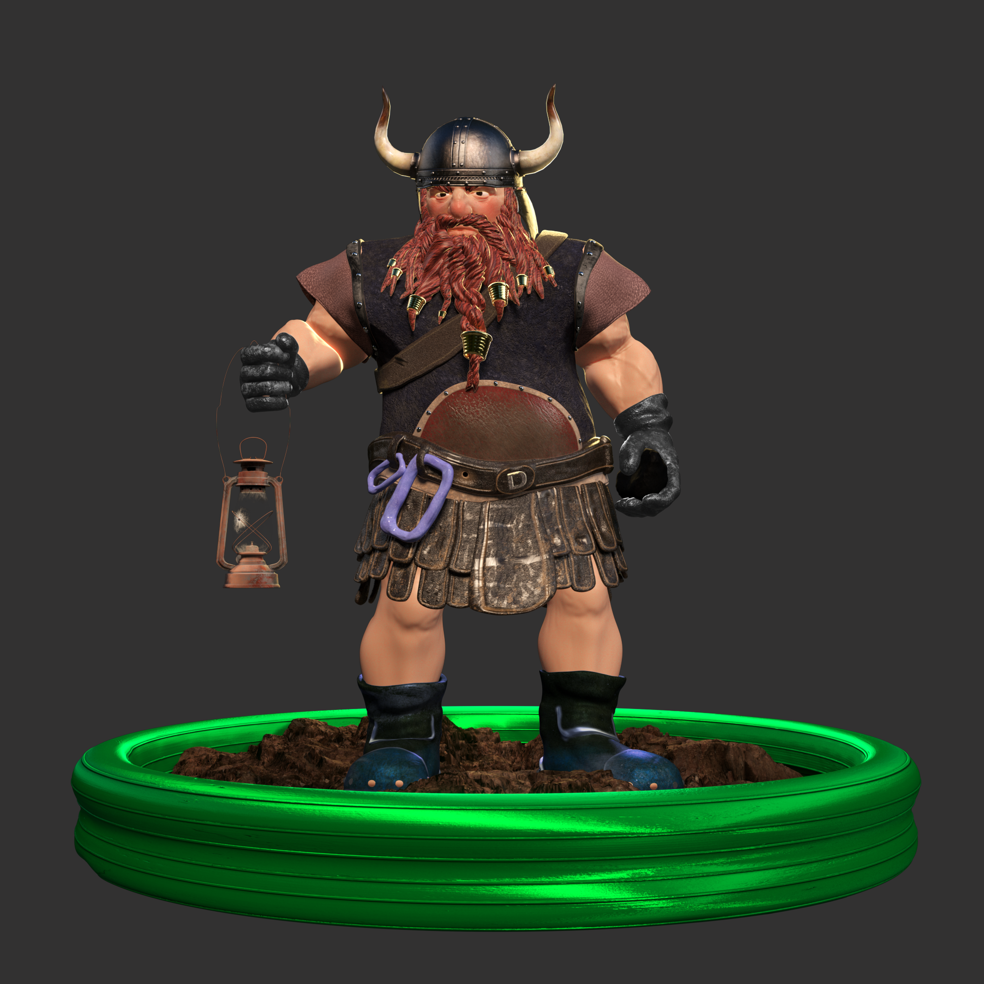 Picture of Collectible Dwarf Miner #132