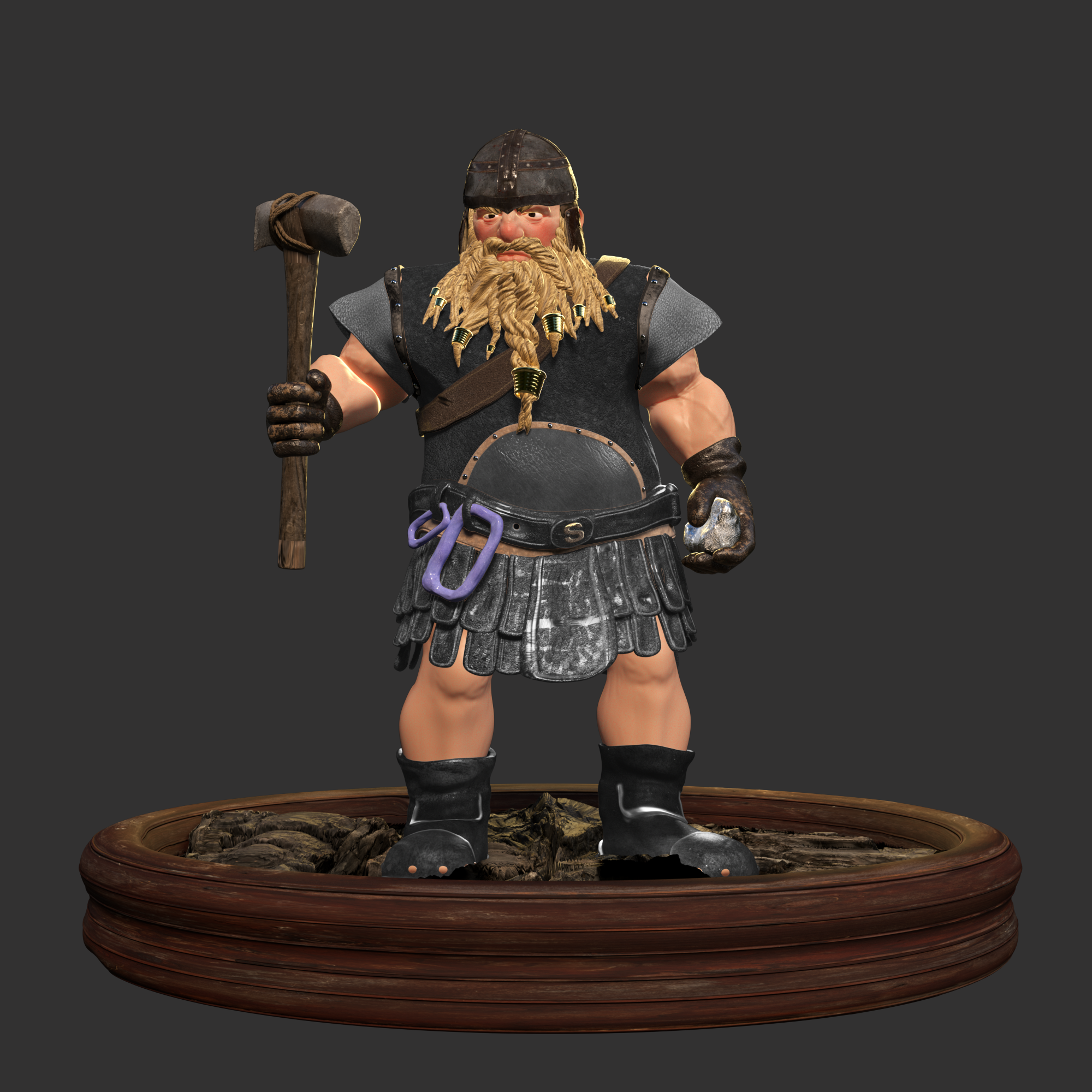 Picture of Collectible Dwarf Miner #337