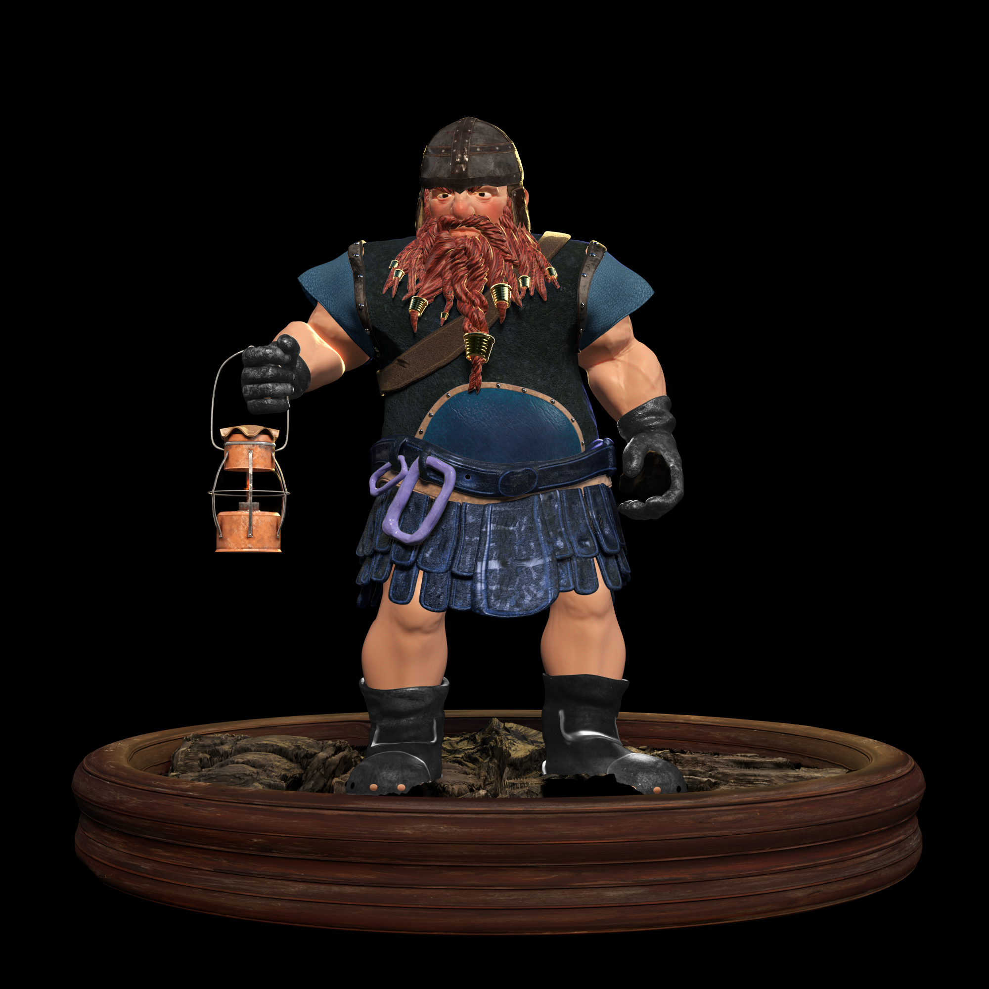 Picture of Collectible Dwarf Miner #339