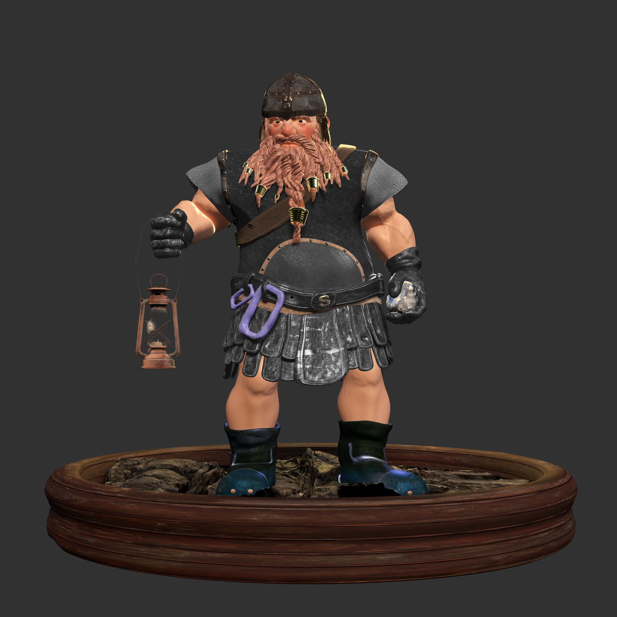 Picture of Collectible Dwarf Miner #63