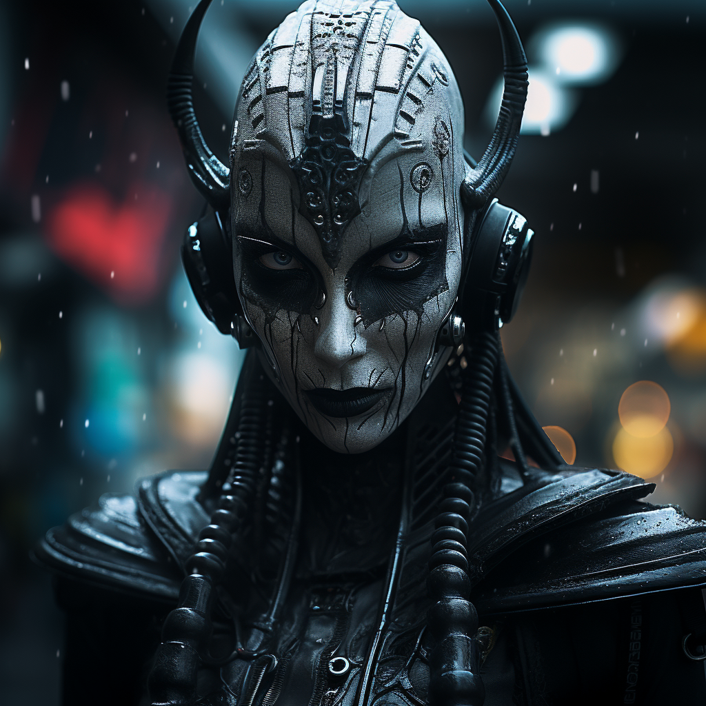 Picture of Collectible Cyberpunk Alien #11