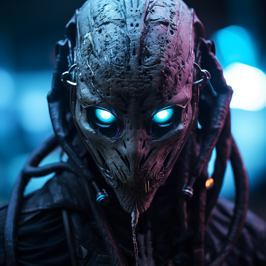 Picture of Collectible Cyberpunk Alien #16