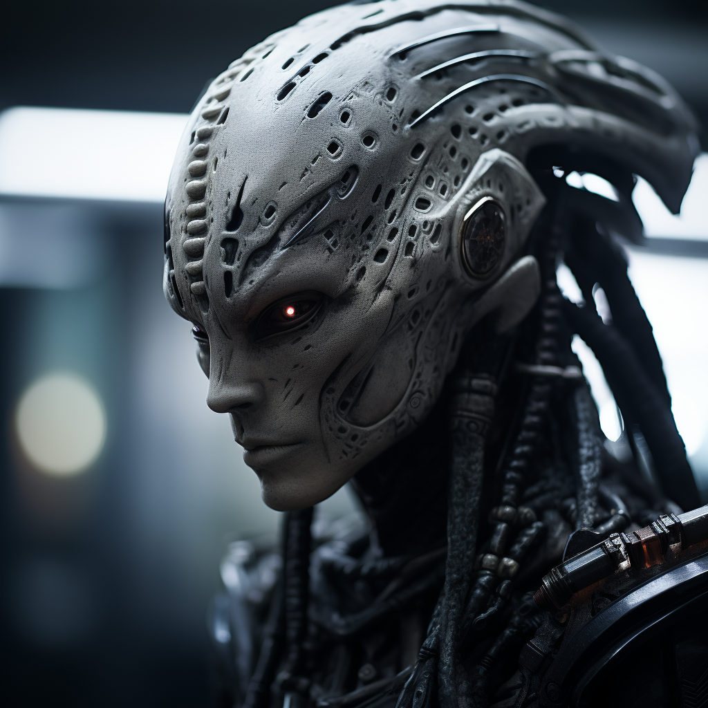 Picture of Collectible Cyberpunk Alien #1
