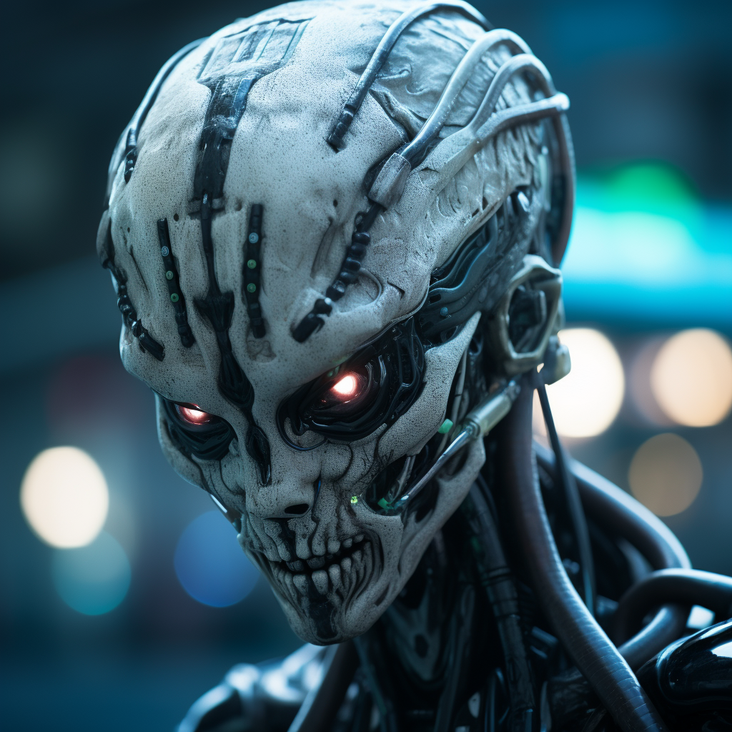 Picture of Collectible Cyberpunk Alien #2