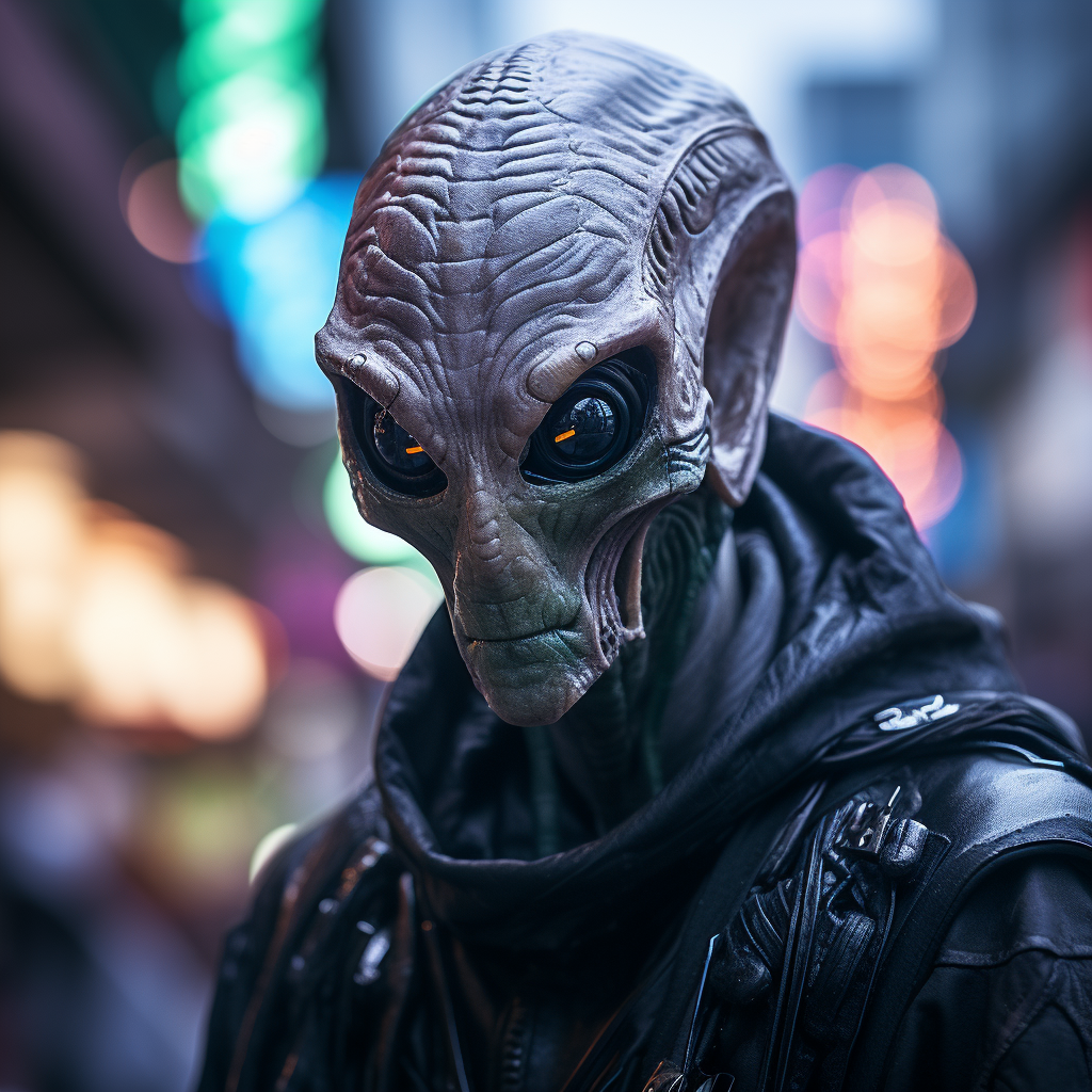 Picture of Collectible Cyberpunk Alien #25