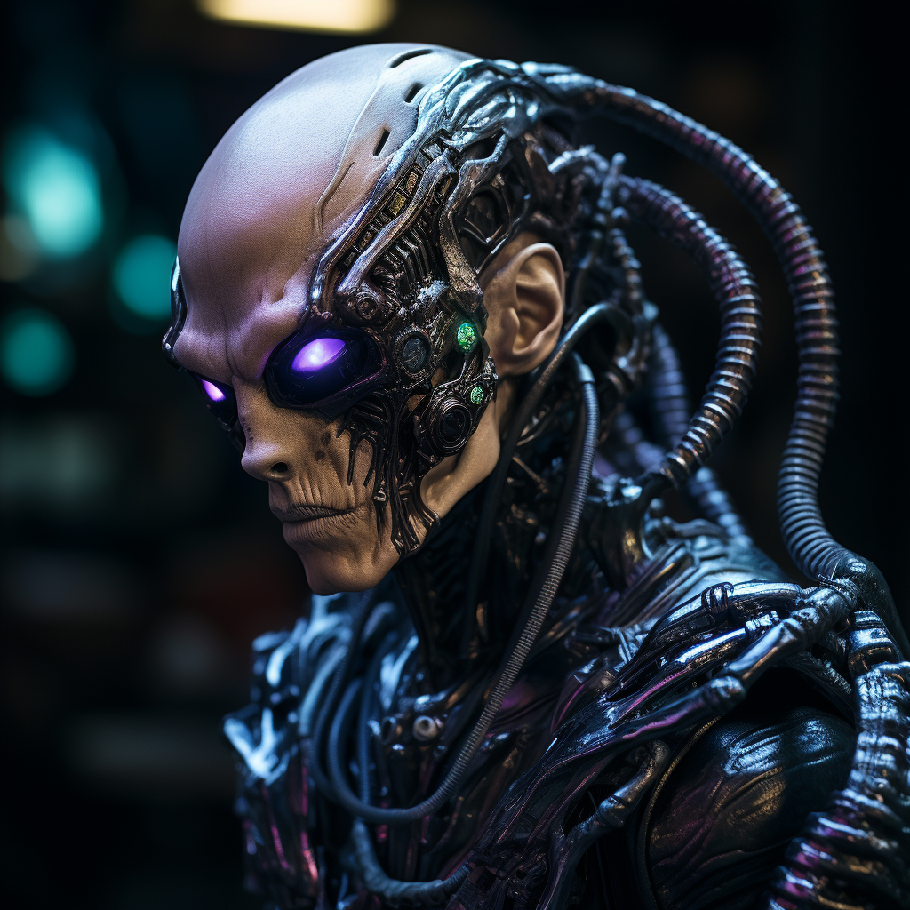 Picture of Collectible Cyberpunk Alien #46