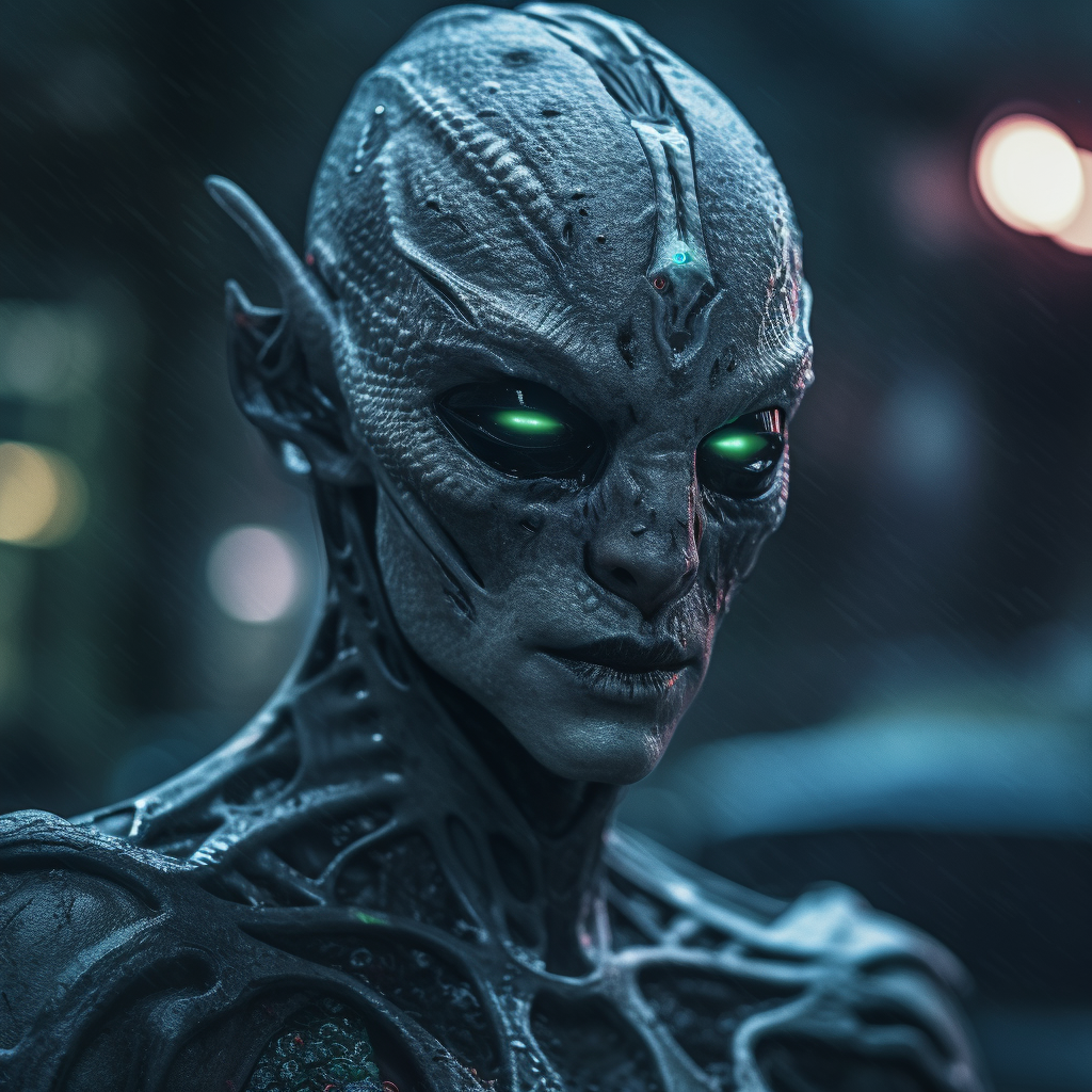 Picture of Collectible Cyberpunk Alien #26
