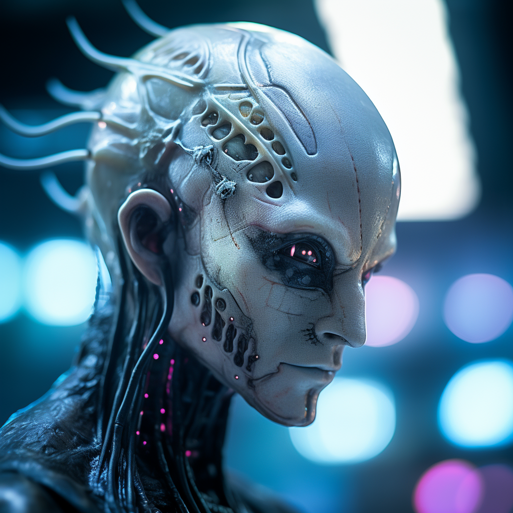 Picture of Collectible Cyberpunk Alien #45