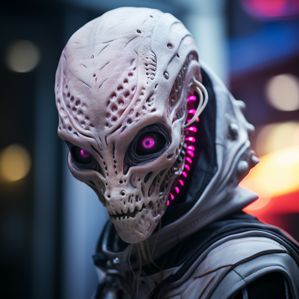 Picture of Collectible Cyberpunk Alien #12