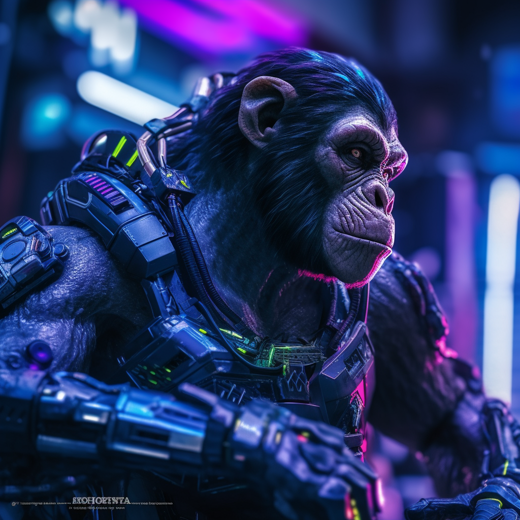 Picture of Collectible Cyberpunk Ape #193