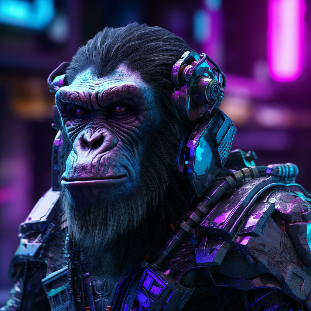 Picture of Collectible Cyberpunk Ape #246