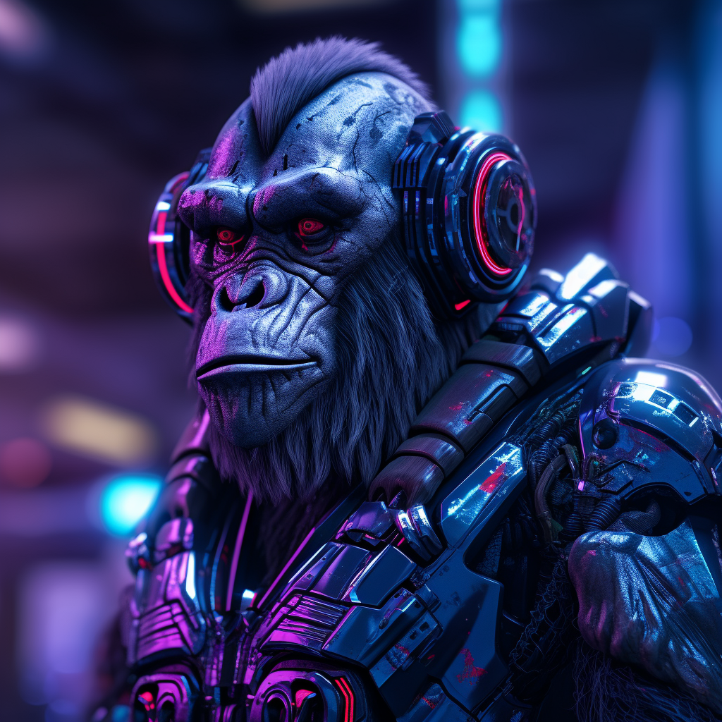 Picture of Collectible Cyberpunk Ape #198