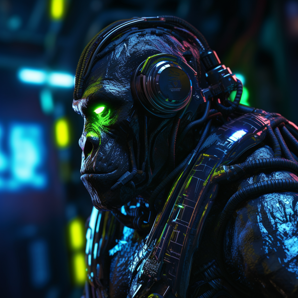 Picture of Collectible Cyberpunk Ape #56