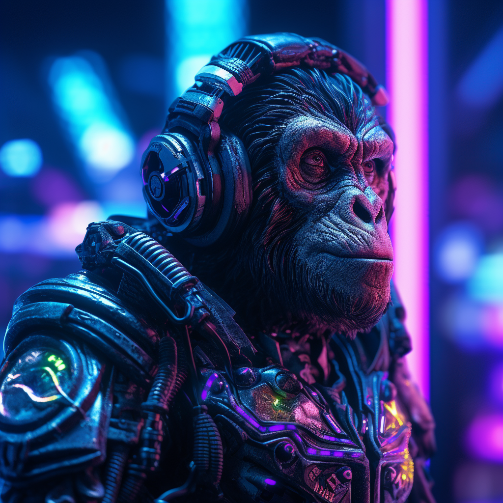 Picture of Collectible Cyberpunk Ape #126