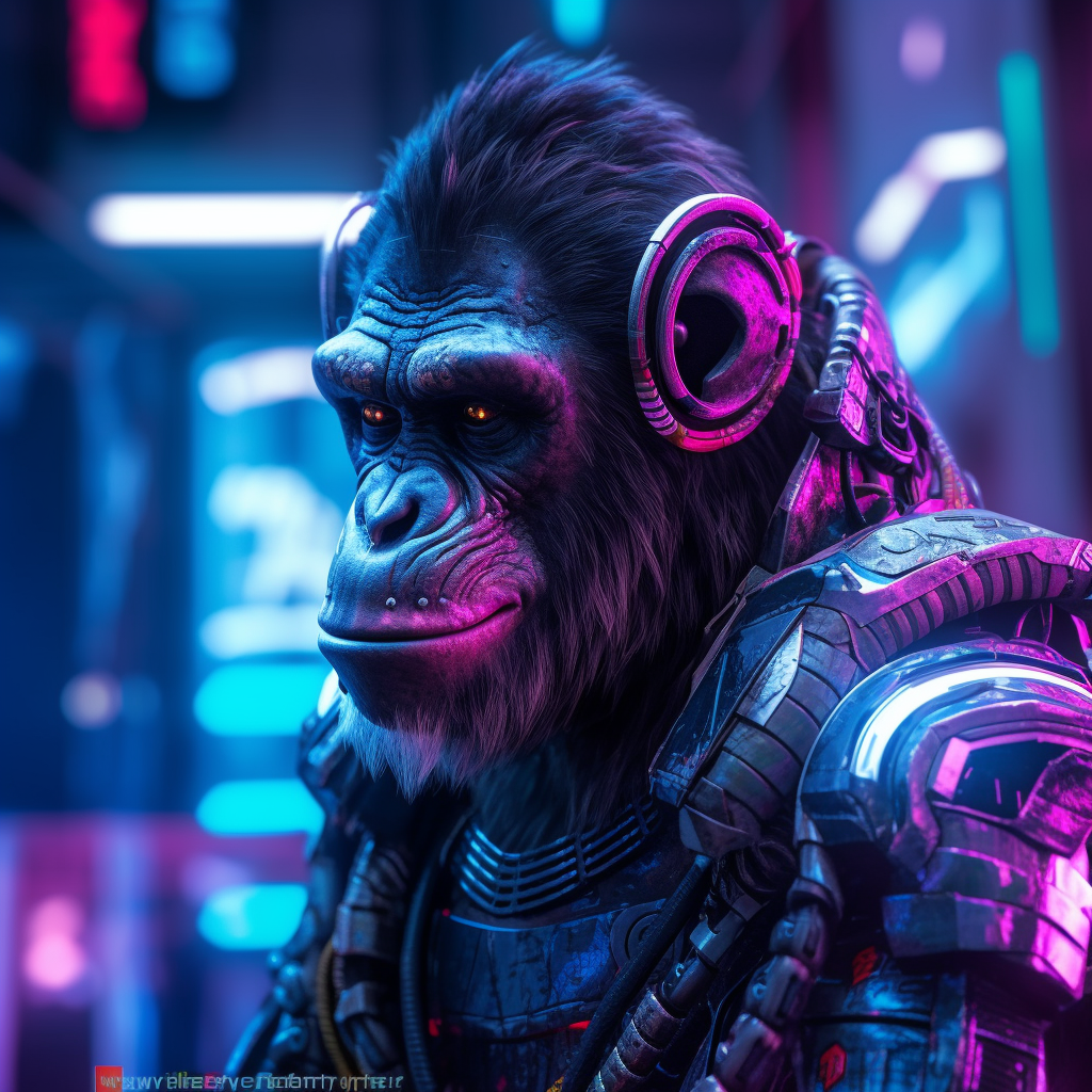 Picture of Collectible Cyberpunk Ape #54
