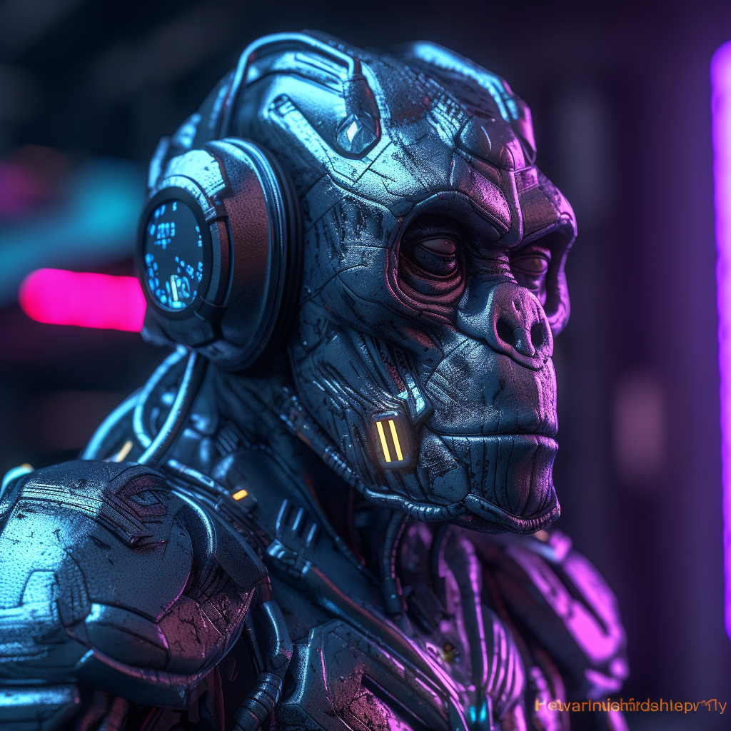 Picture of Collectible Cyberpunk Ape #57
