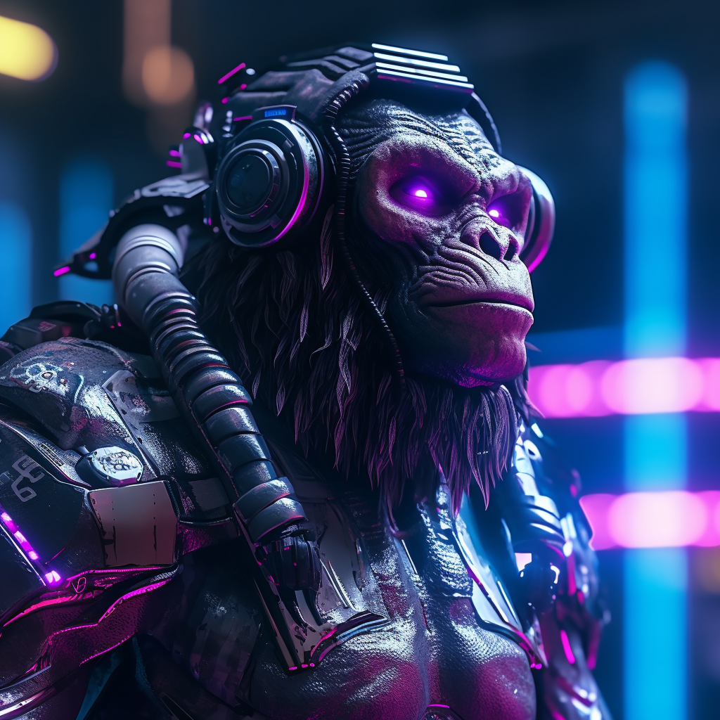 Picture of Collectible Cyberpunk Ape #212