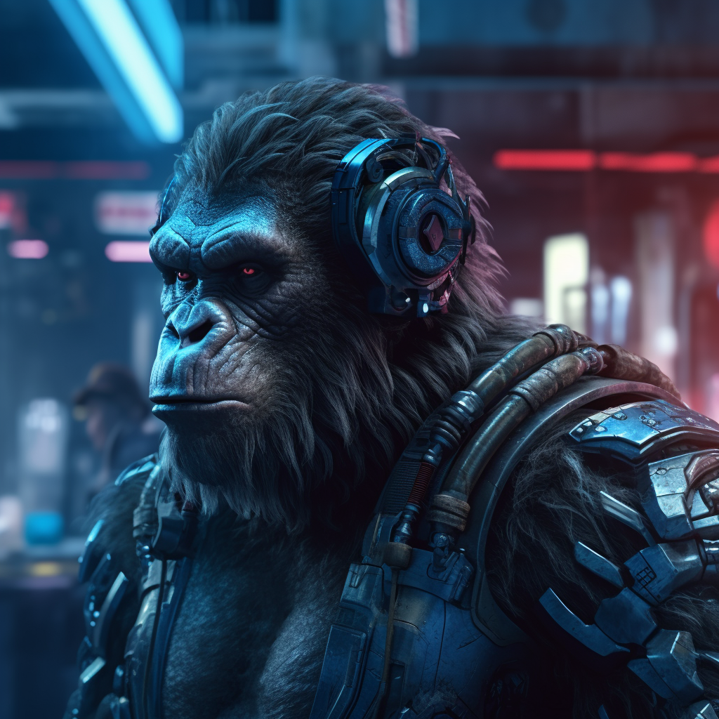 Picture of Collectible Cyberpunk Ape #199