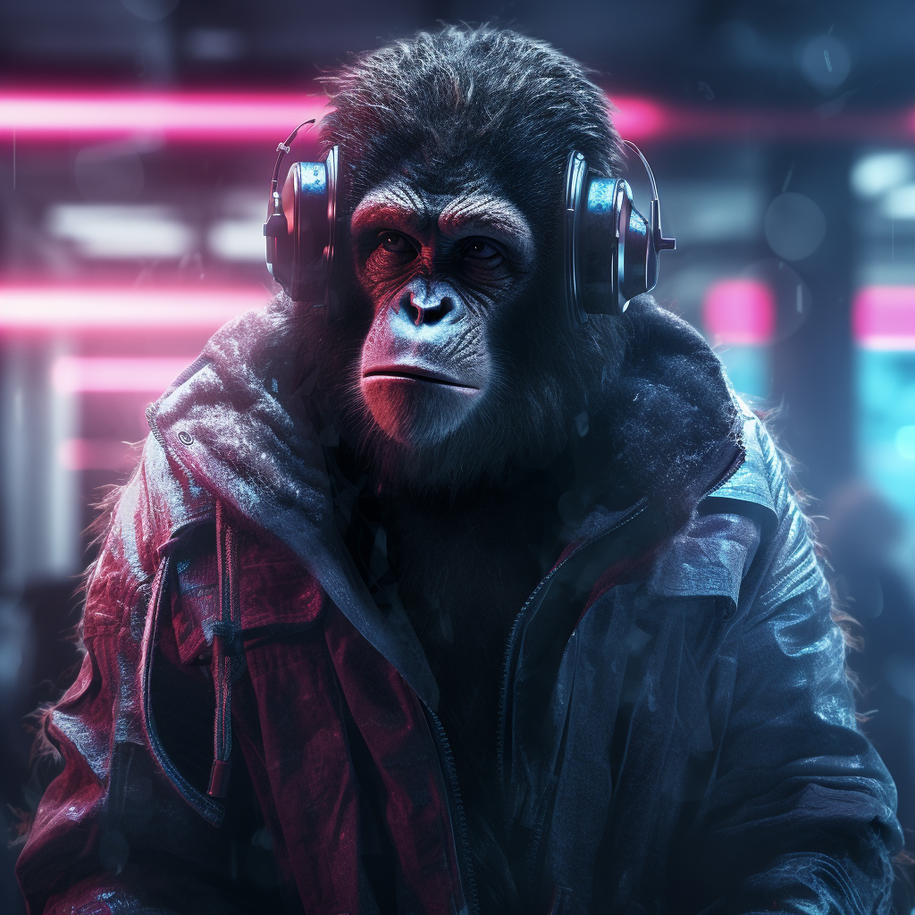 Picture of Collectible Cyberpunk Ape #211