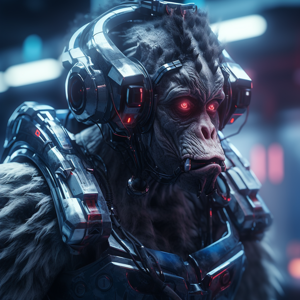 Picture of Collectible Cyberpunk Ape #80