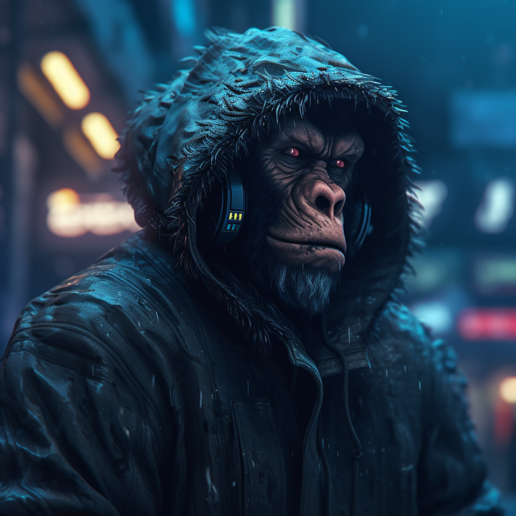 Picture of Collectible Cyberpunk Ape #91