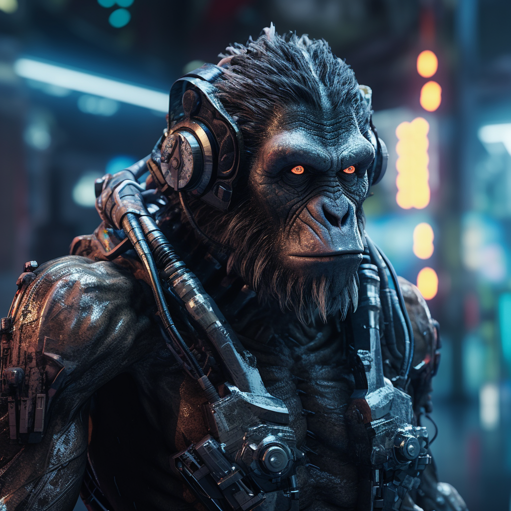 Picture of Collectible Cyberpunk Ape #178