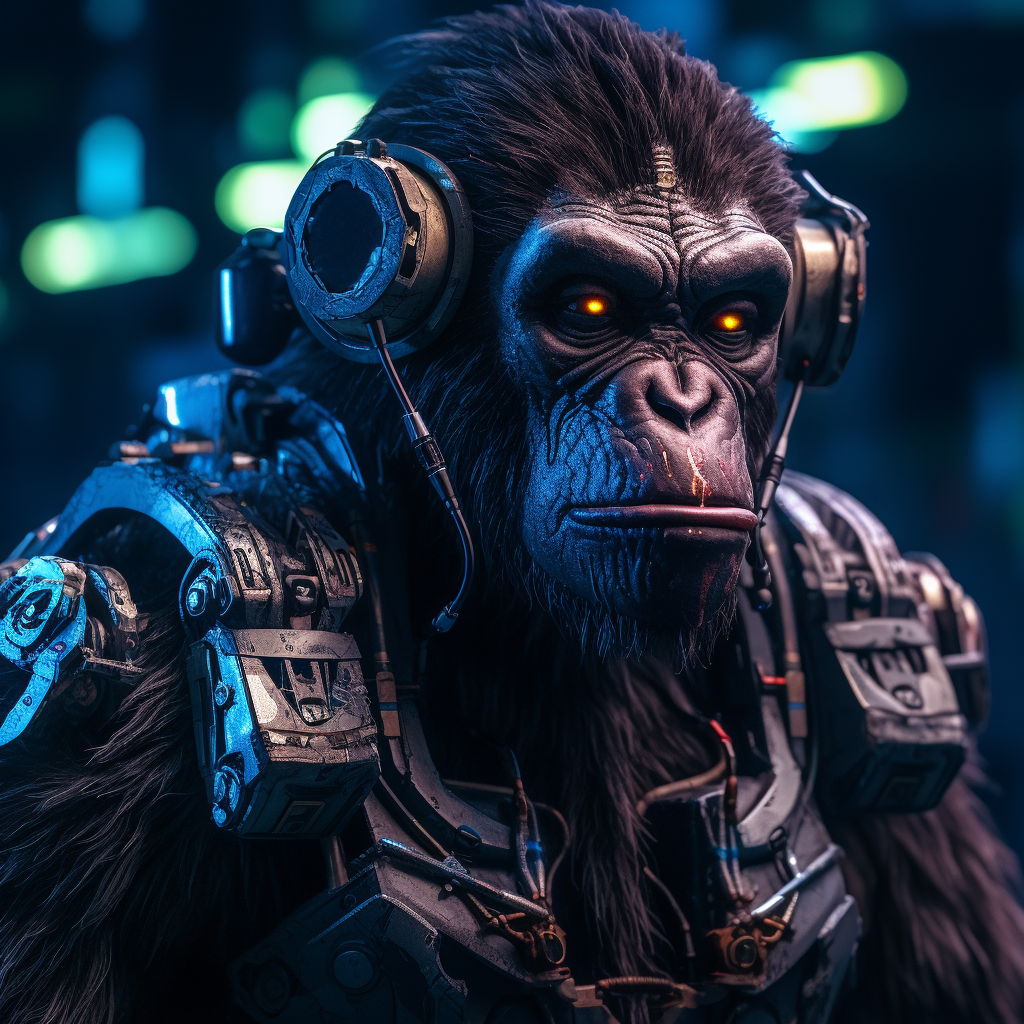 Picture of Collectible Cyberpunk Ape #245