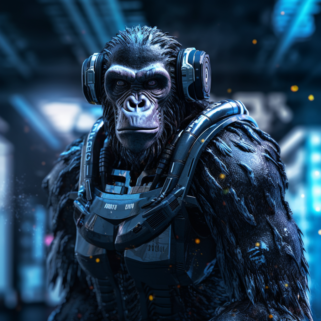 Picture of Collectible Cyberpunk Ape #106