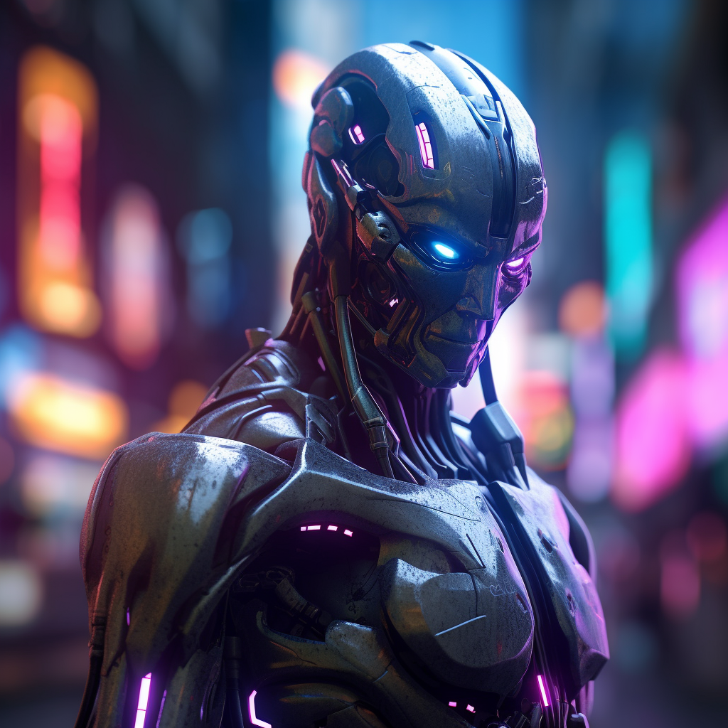 Picture of Collectible Cyberpunk Robot #27