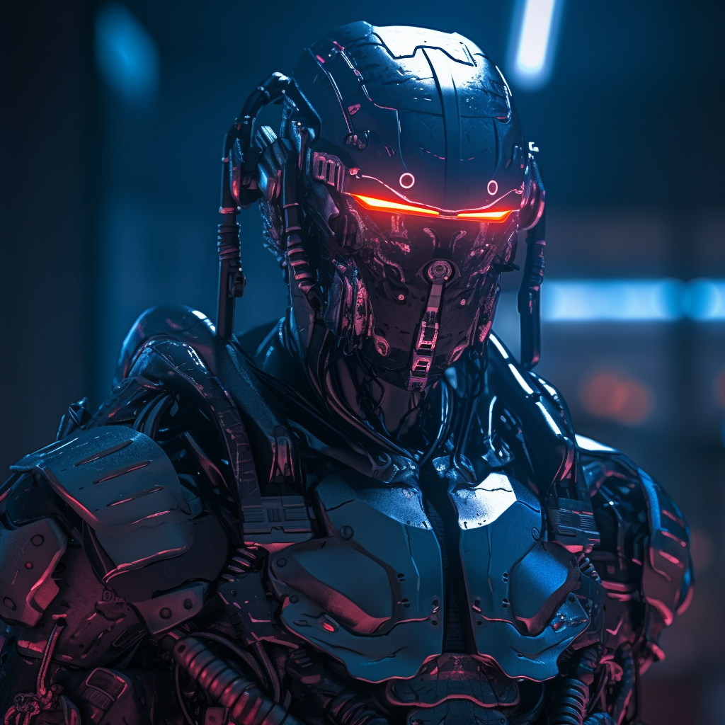 Picture of Collectible Cyberpunk Robot #22