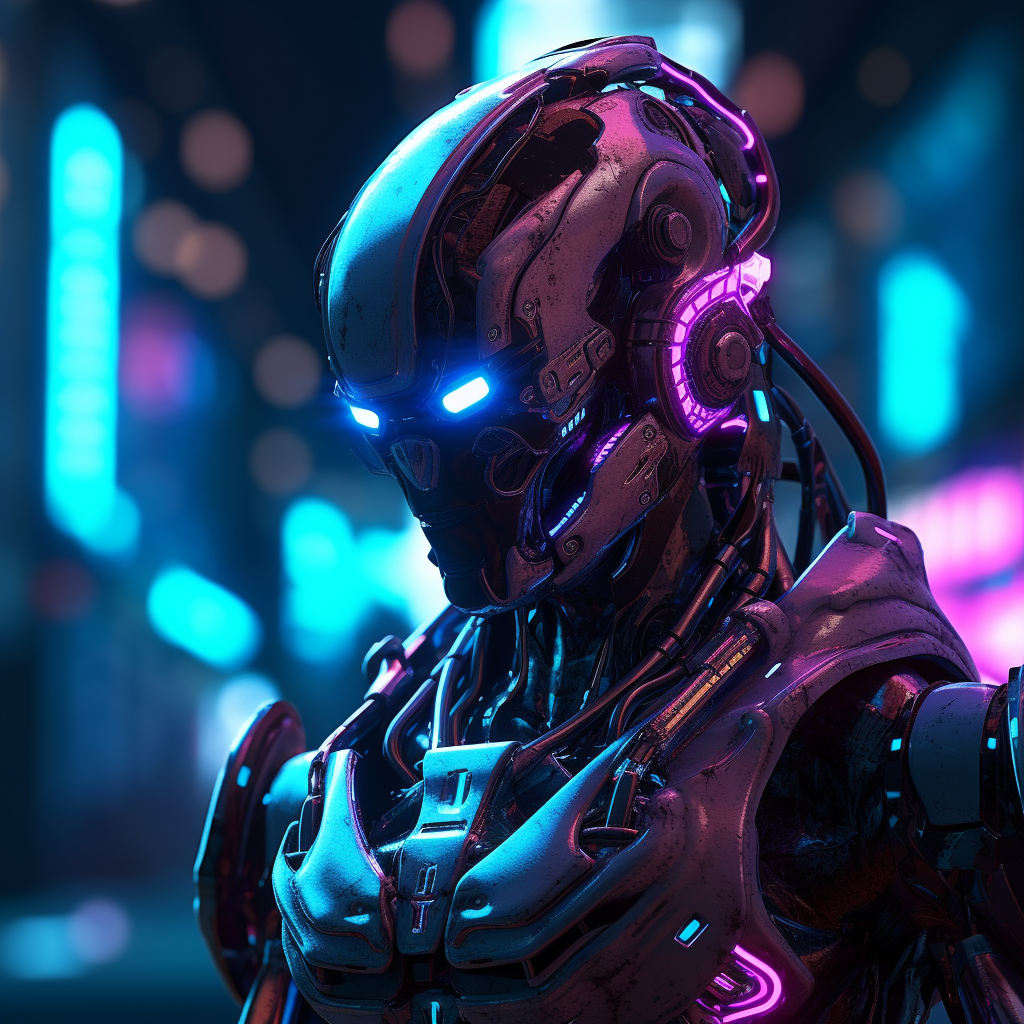Picture of Collectible Cyberpunk Robot #41
